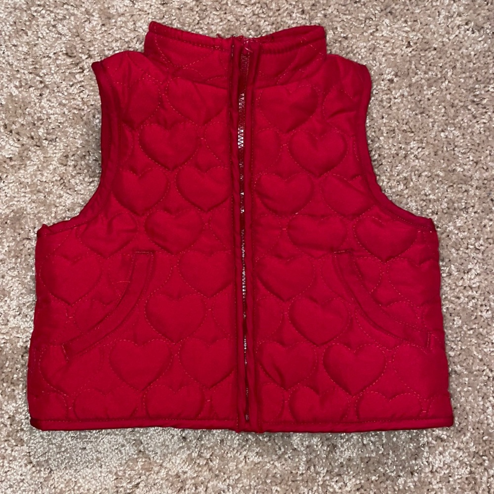 Red Heart Vest (6-12 months)